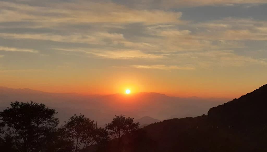 nagarkot sunrise