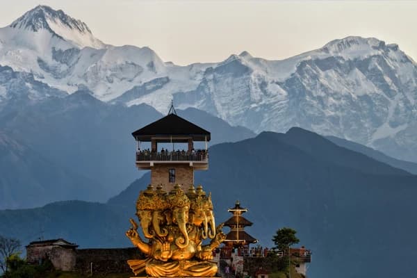 Sarangkot view tower