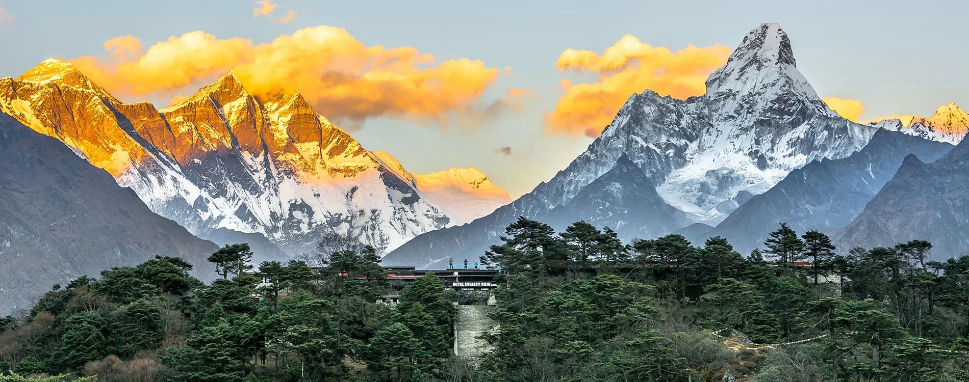 seen from everest view trek