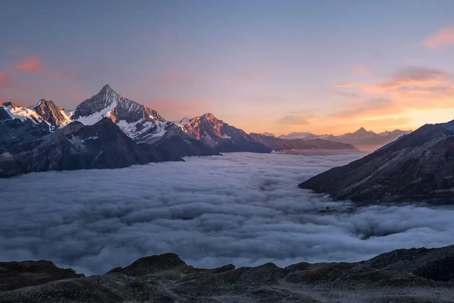 Beautiful mountain destination