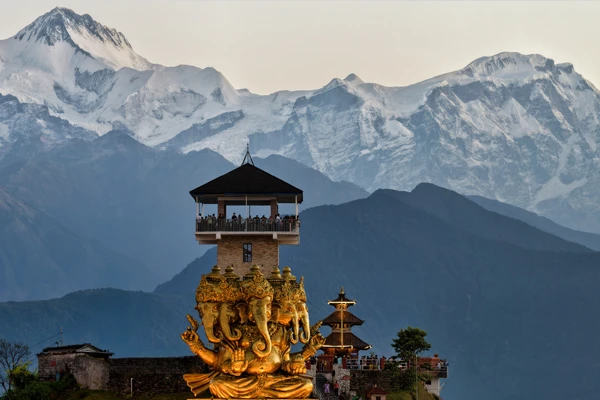 Sarangkot view tower