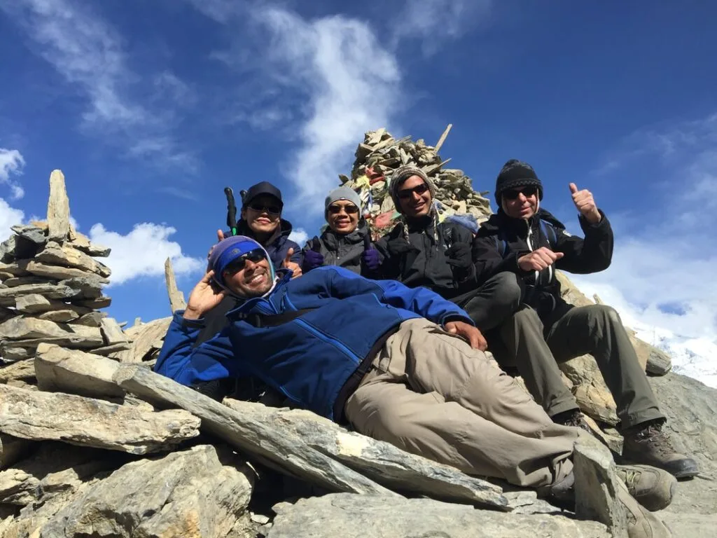 on the way to annapurna circuit trek