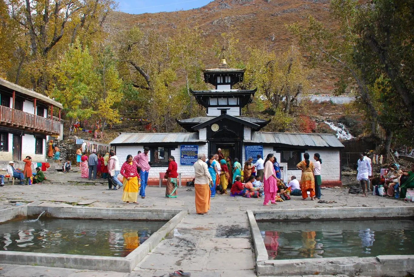 good view of muktinath temple