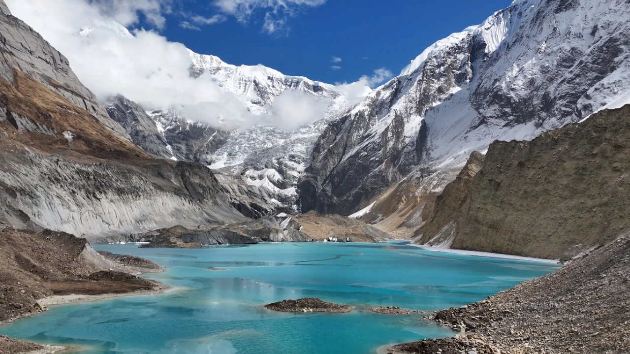 View of North Annapurna Base Camp