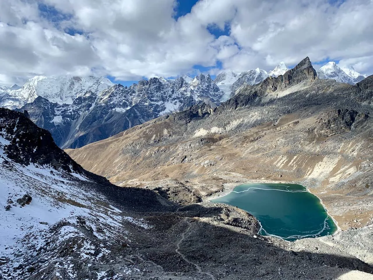 good view from renjo la pass trek