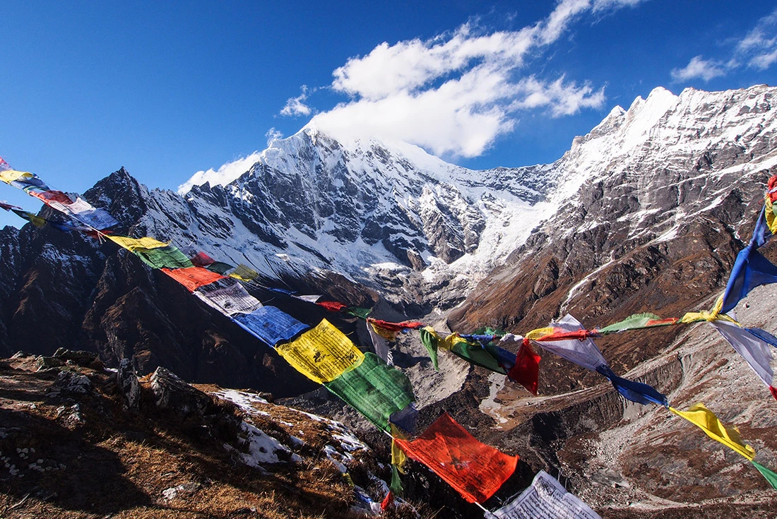 mountain view from tamang heritage trek