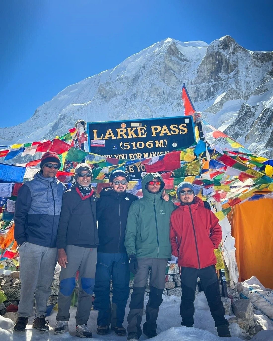 At Larke Pass